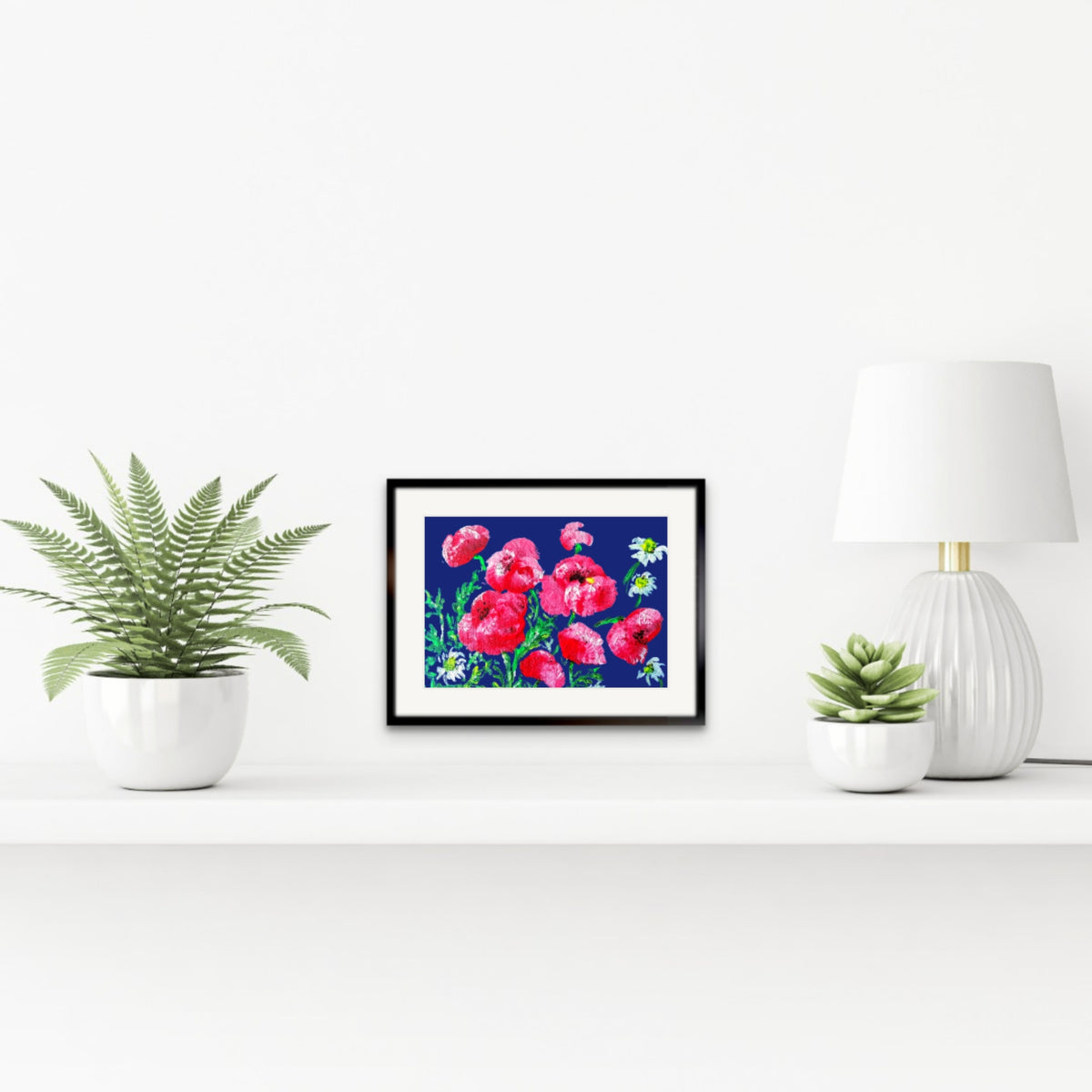 Poppies Blue