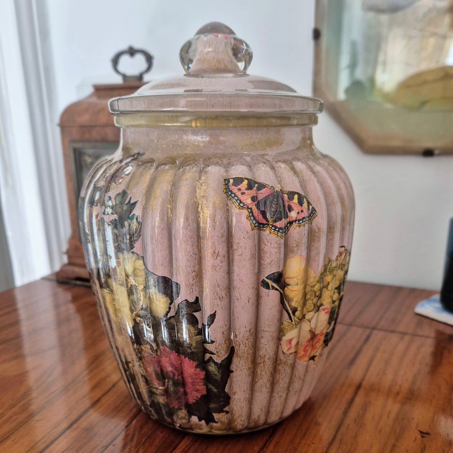 Glass Ginger Jar