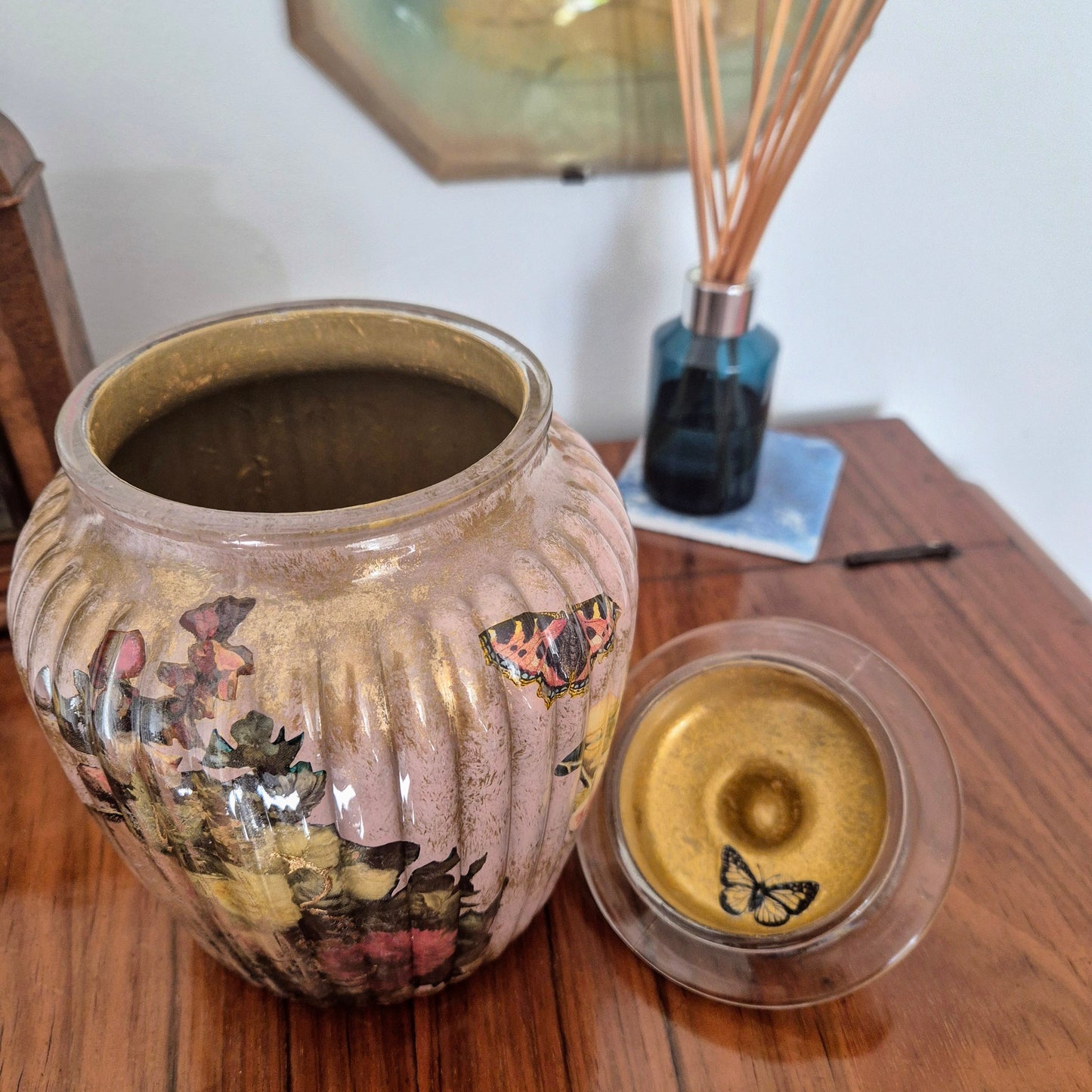 Glass Ginger Jar