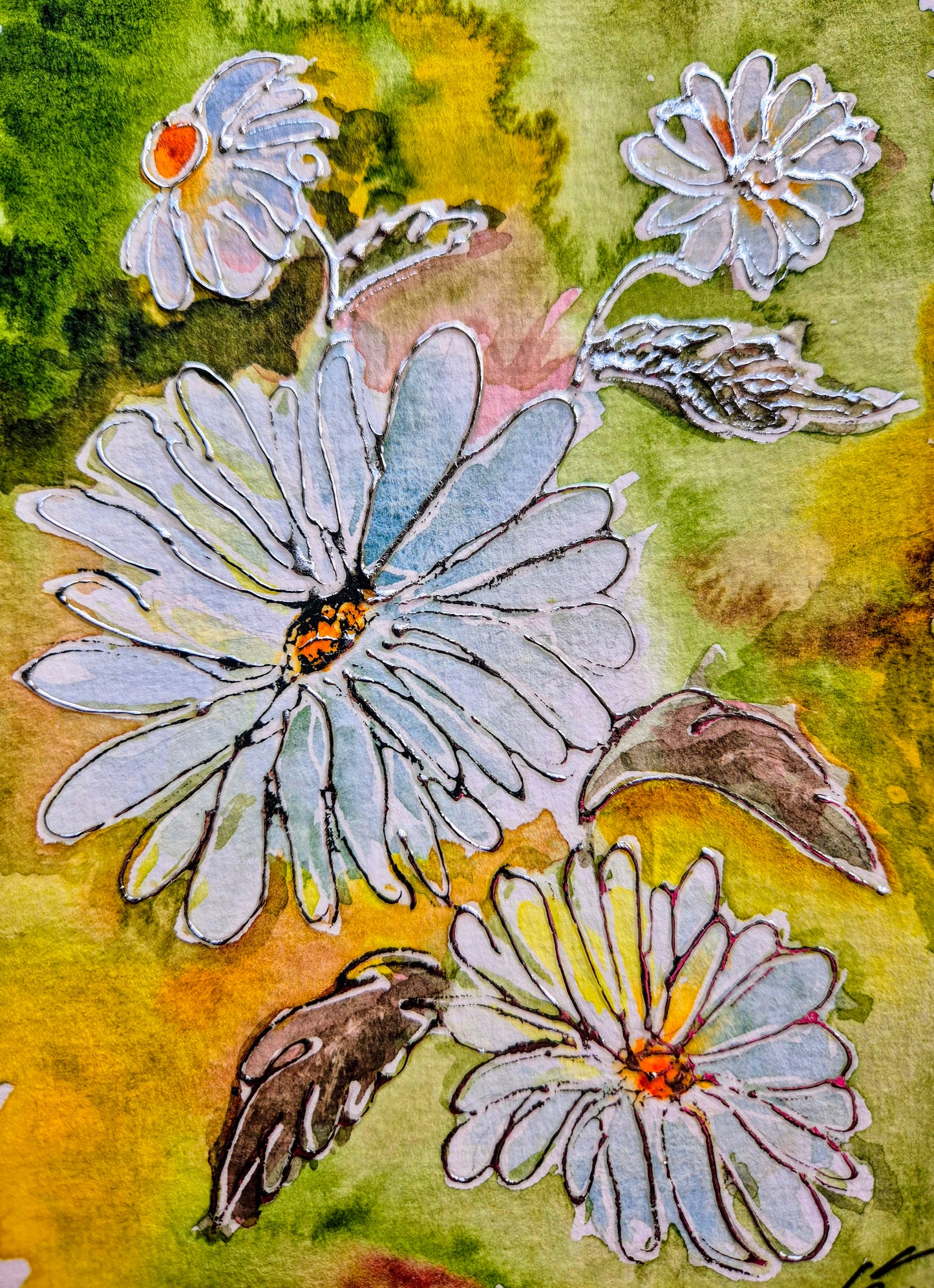Silver Daisies