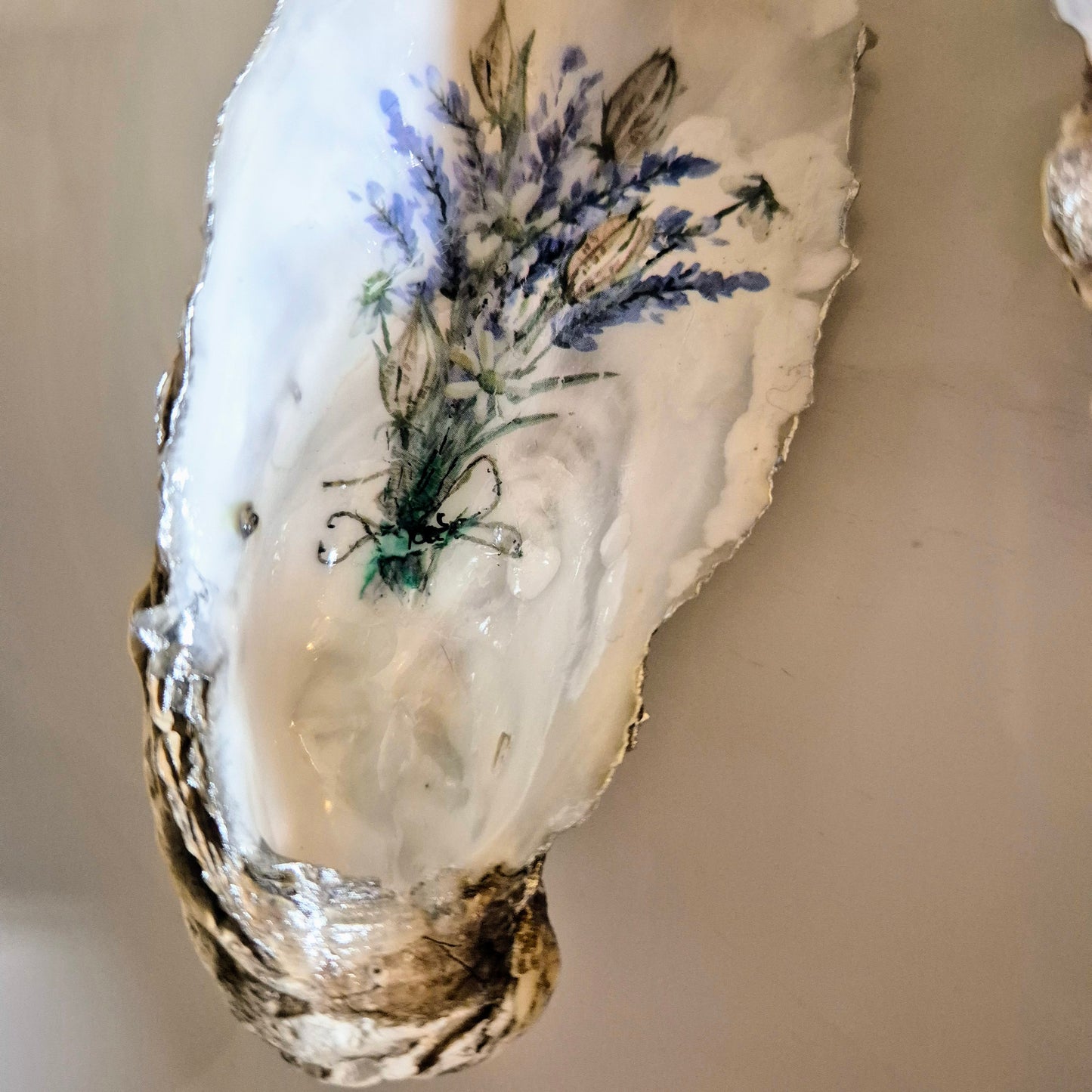 Lavender Oyster Dish