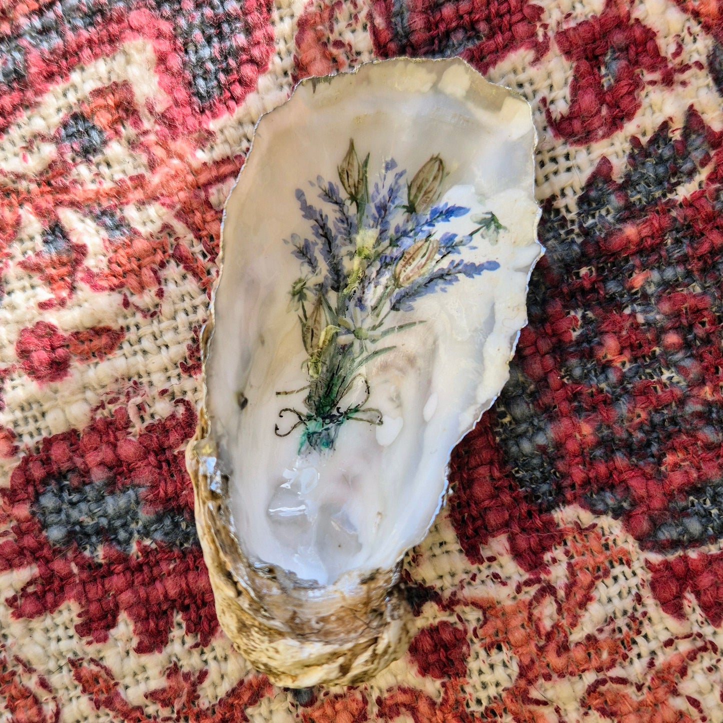 Lavender Oyster Dish
