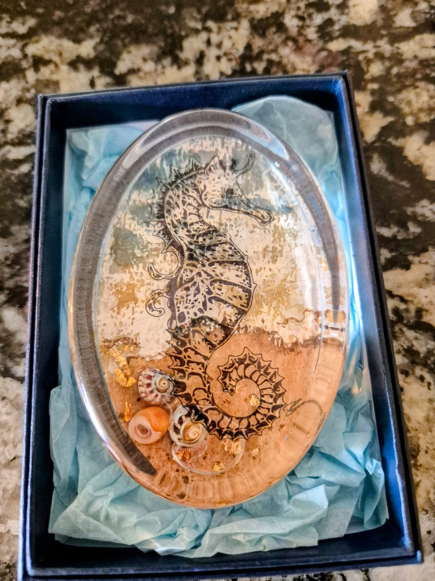 Sea Horse Paperweight
