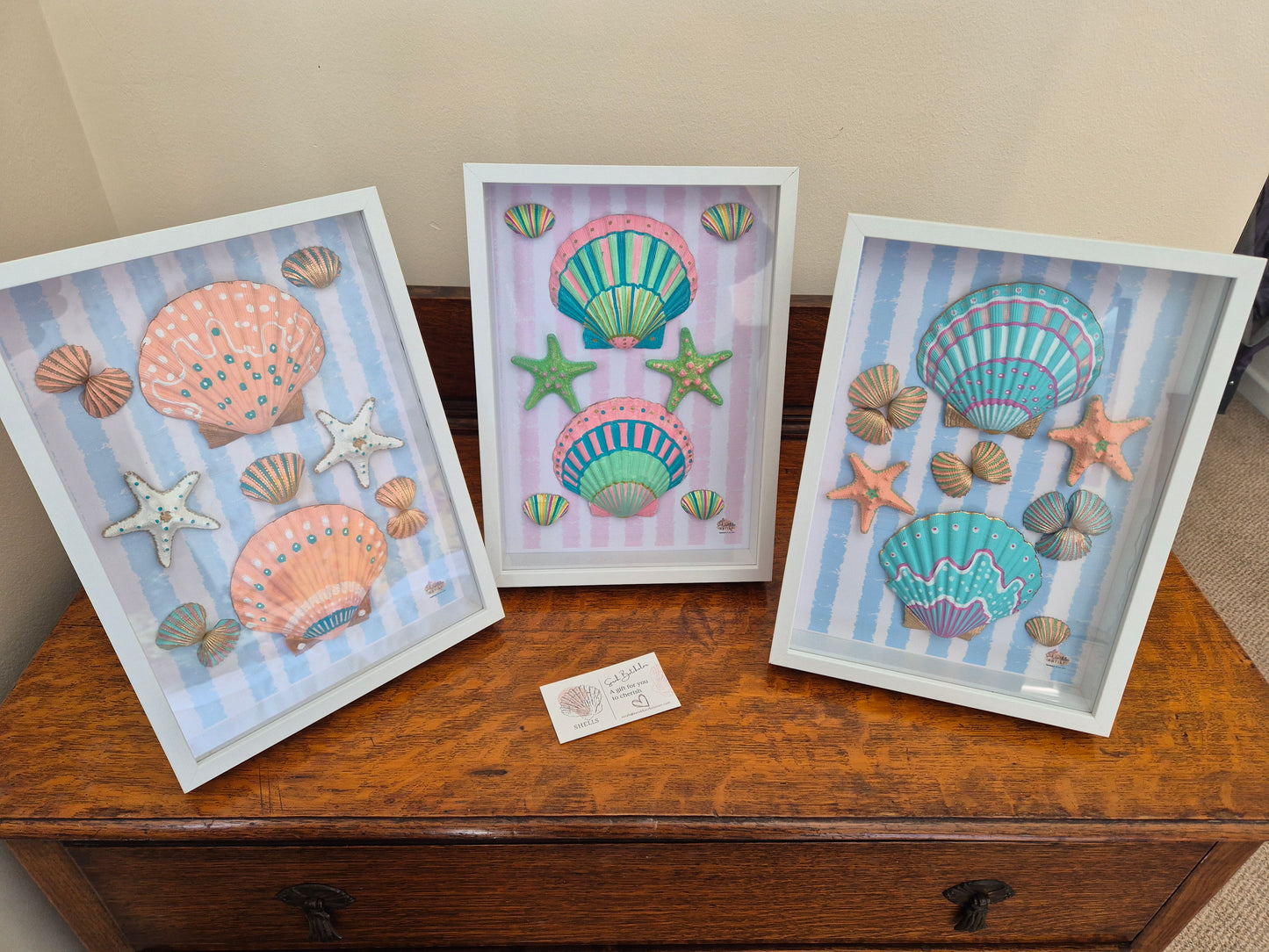 Candy Beach Days #2 - Original Shell Art