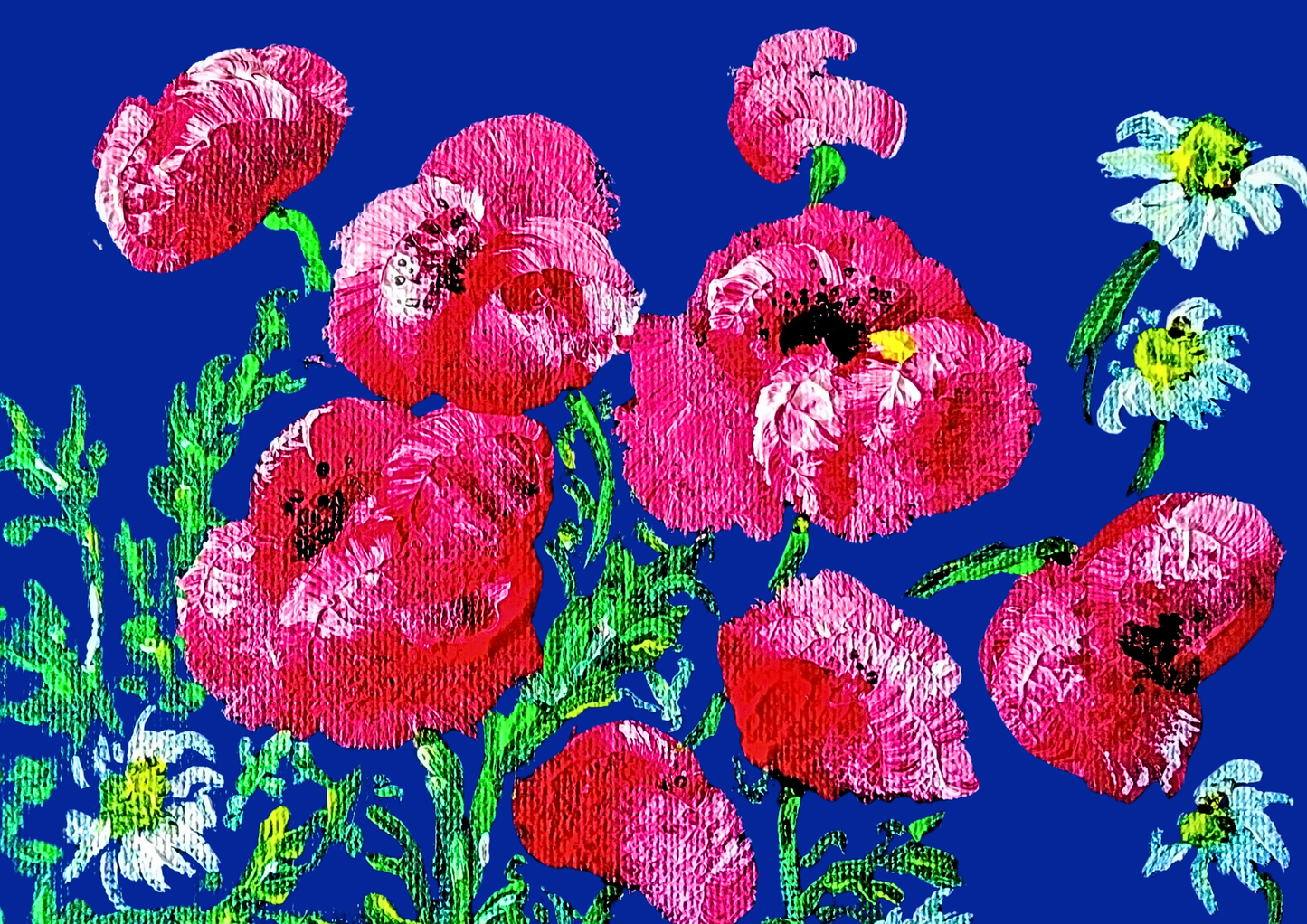 Poppies Blue