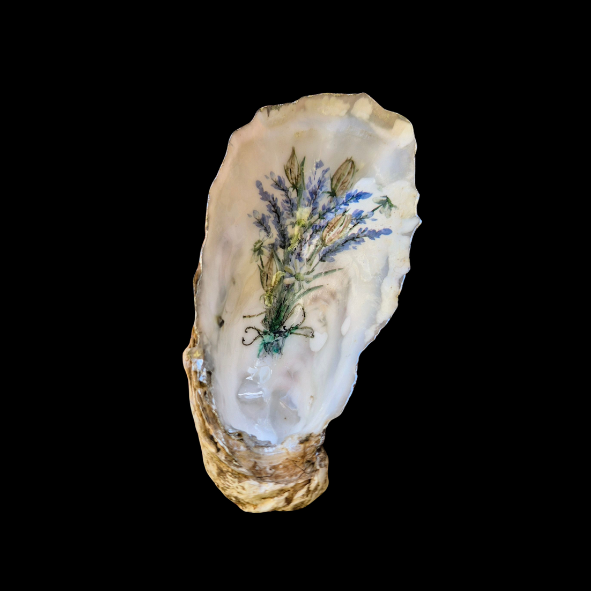 Lavender Oyster Dish