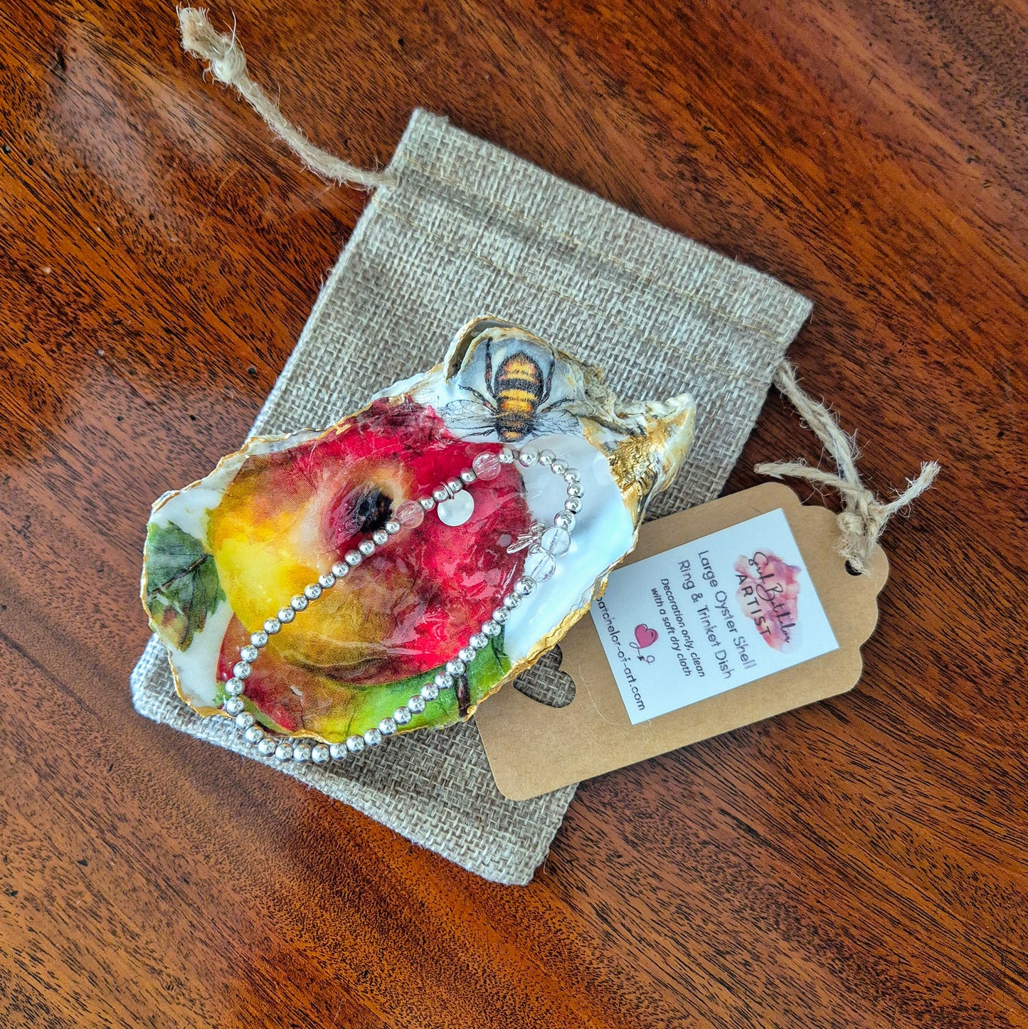 Apple & bee Trinket Dish