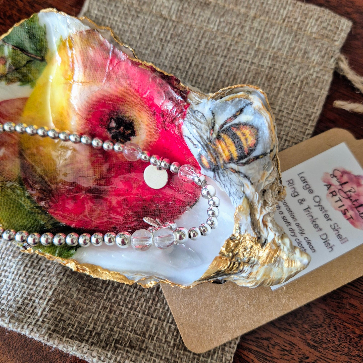 Apple & bee Trinket Dish