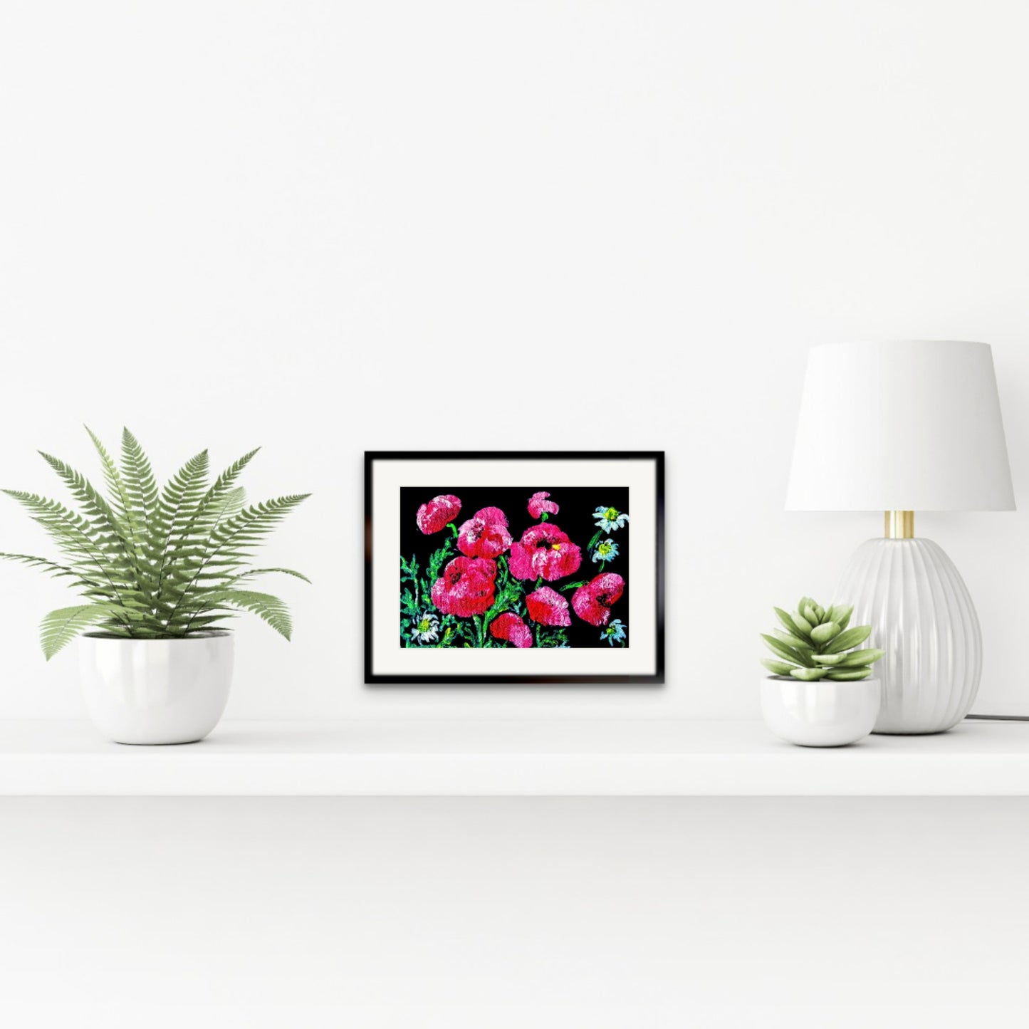 Poppies Black