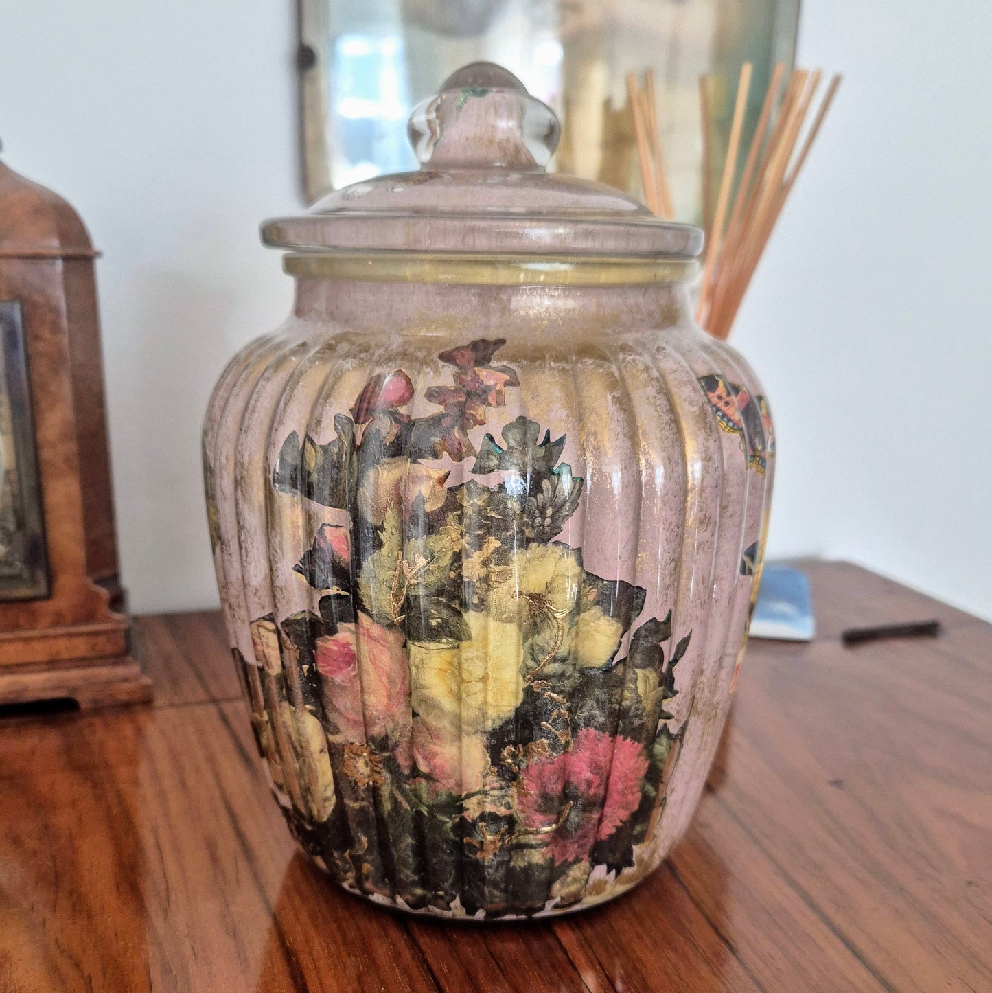 Glass Ginger Jar