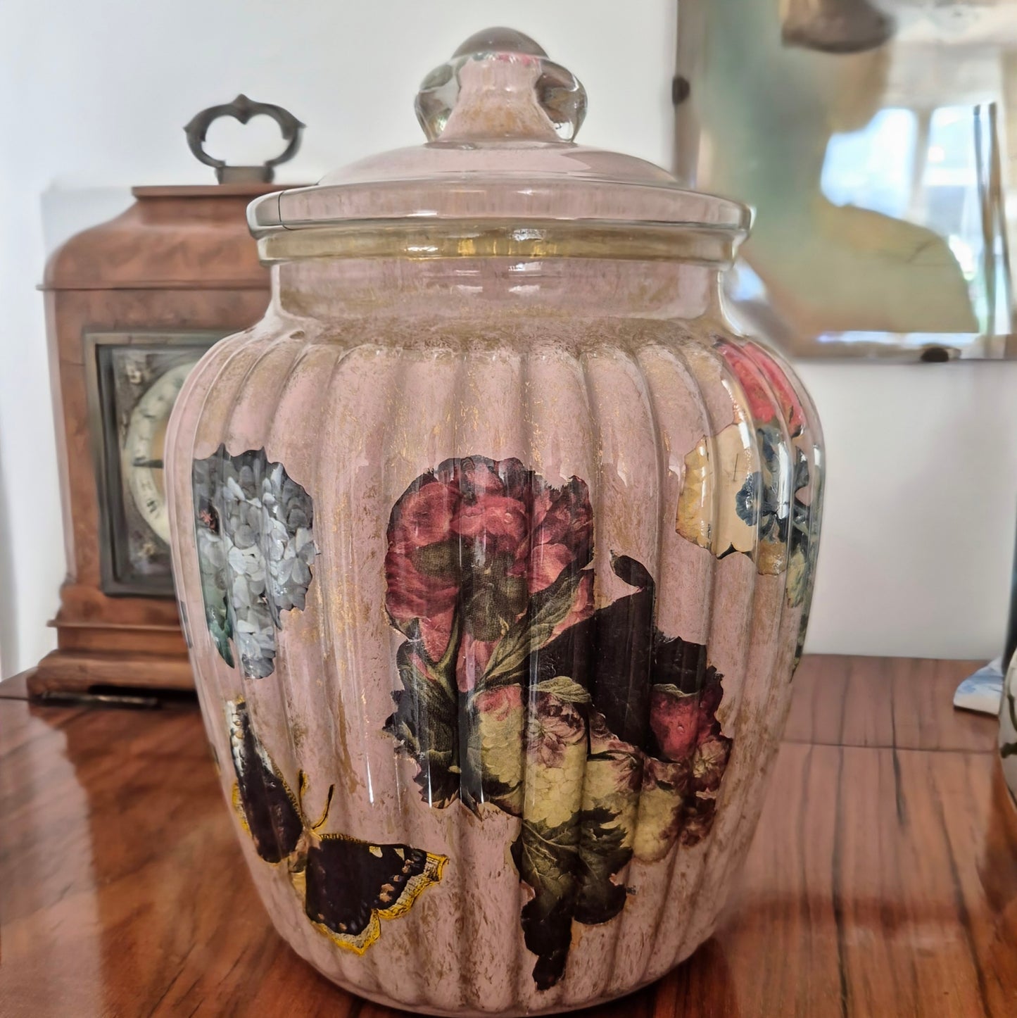 Glass Ginger Jar