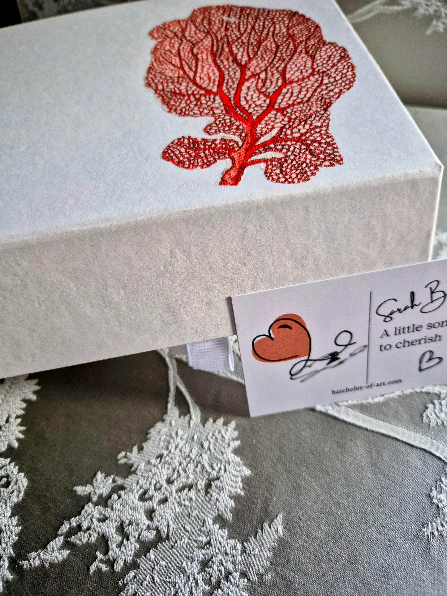 Three Little Fishes - Sea Shell Scallop Trinket Tray and Box