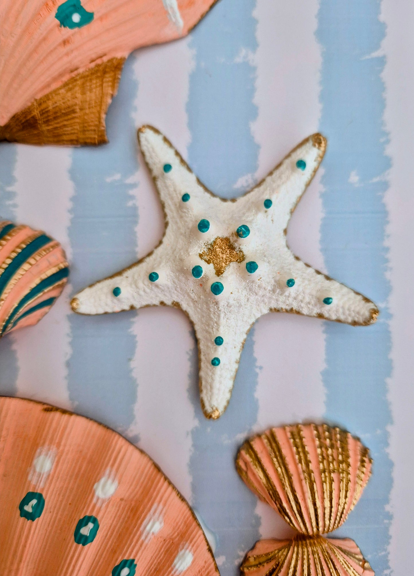 Candy Beach Days #3 - Original Shell Art