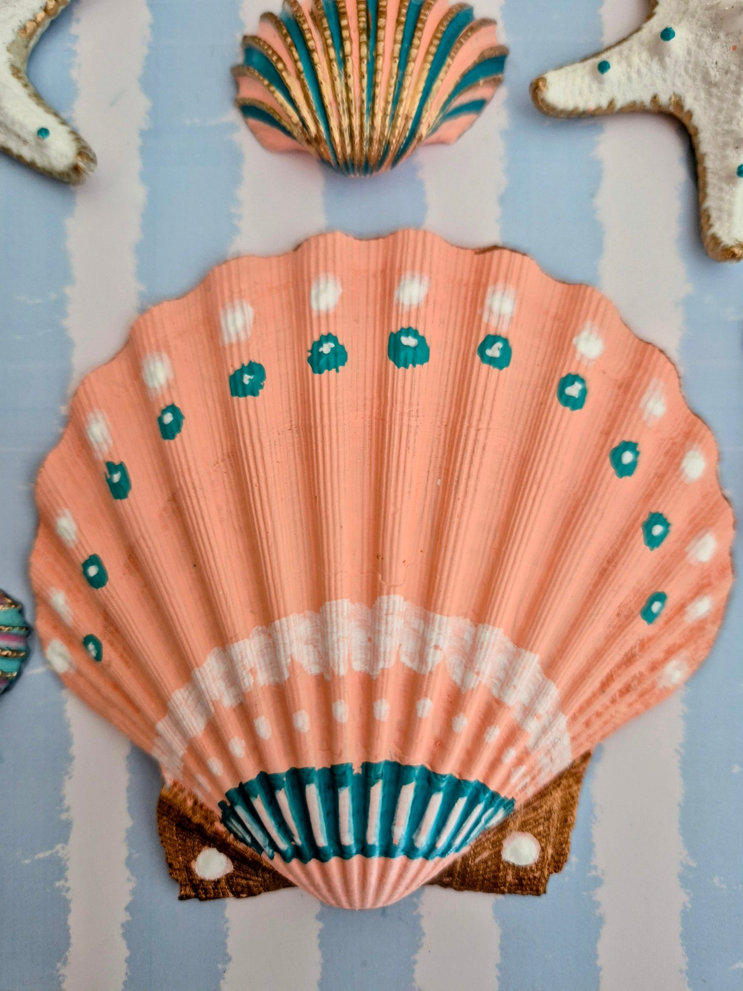 Candy Beach Days #3 - Original Shell Art