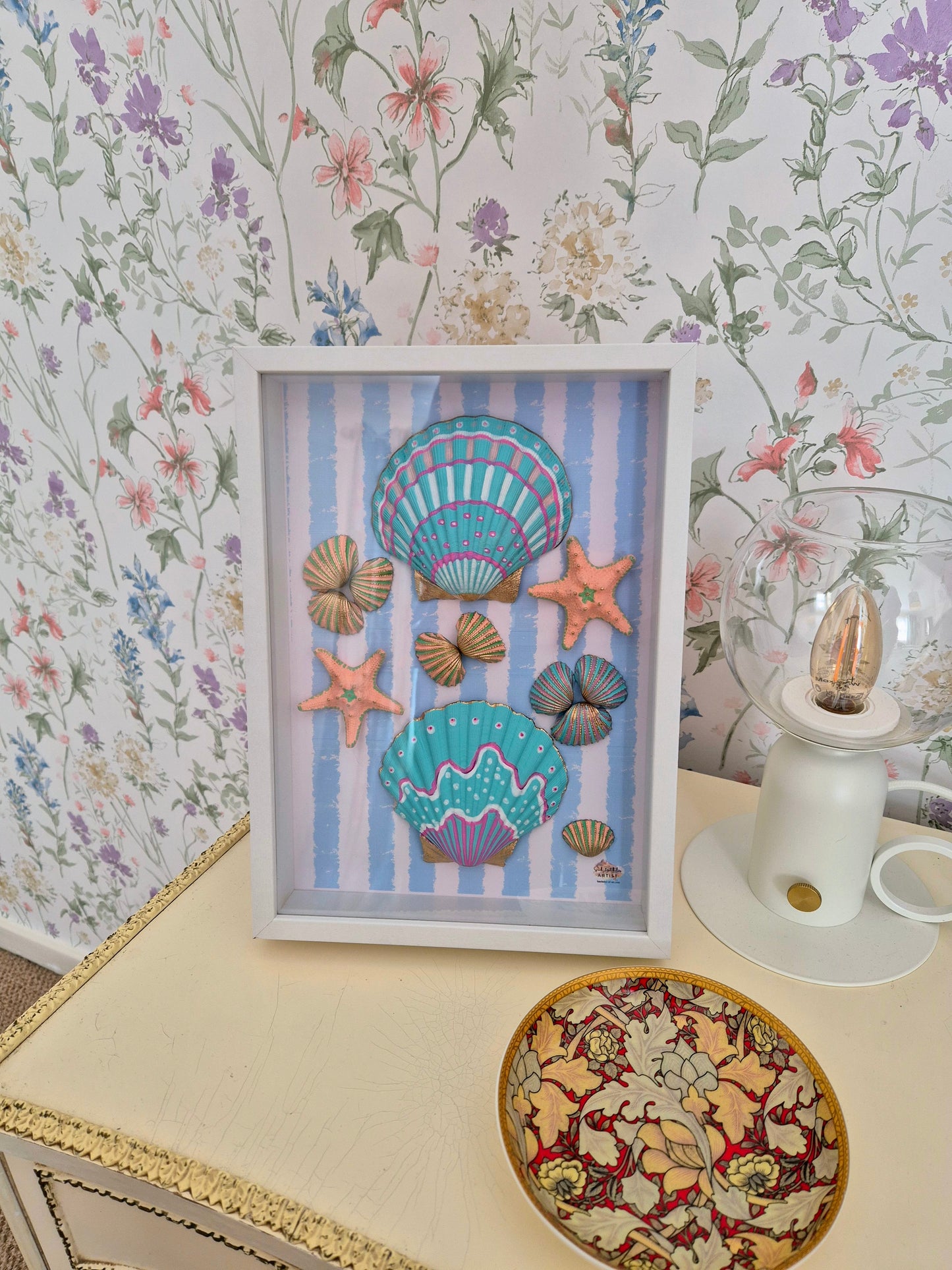 Candy Beach Days #2 - Original Shell Art