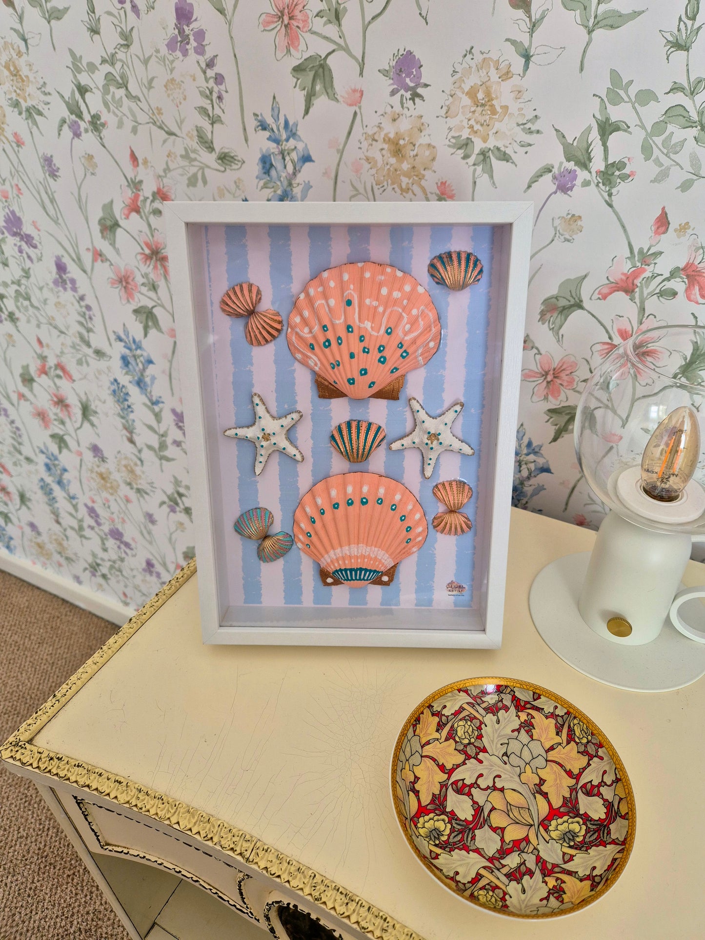 Candy Beach Days #3 - Original Shell Art