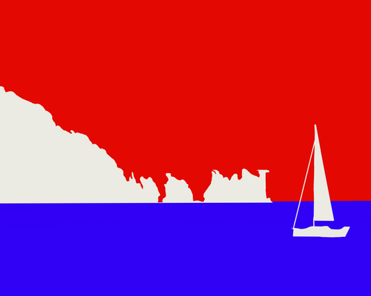 White Sail - The Needles Isle of Wight