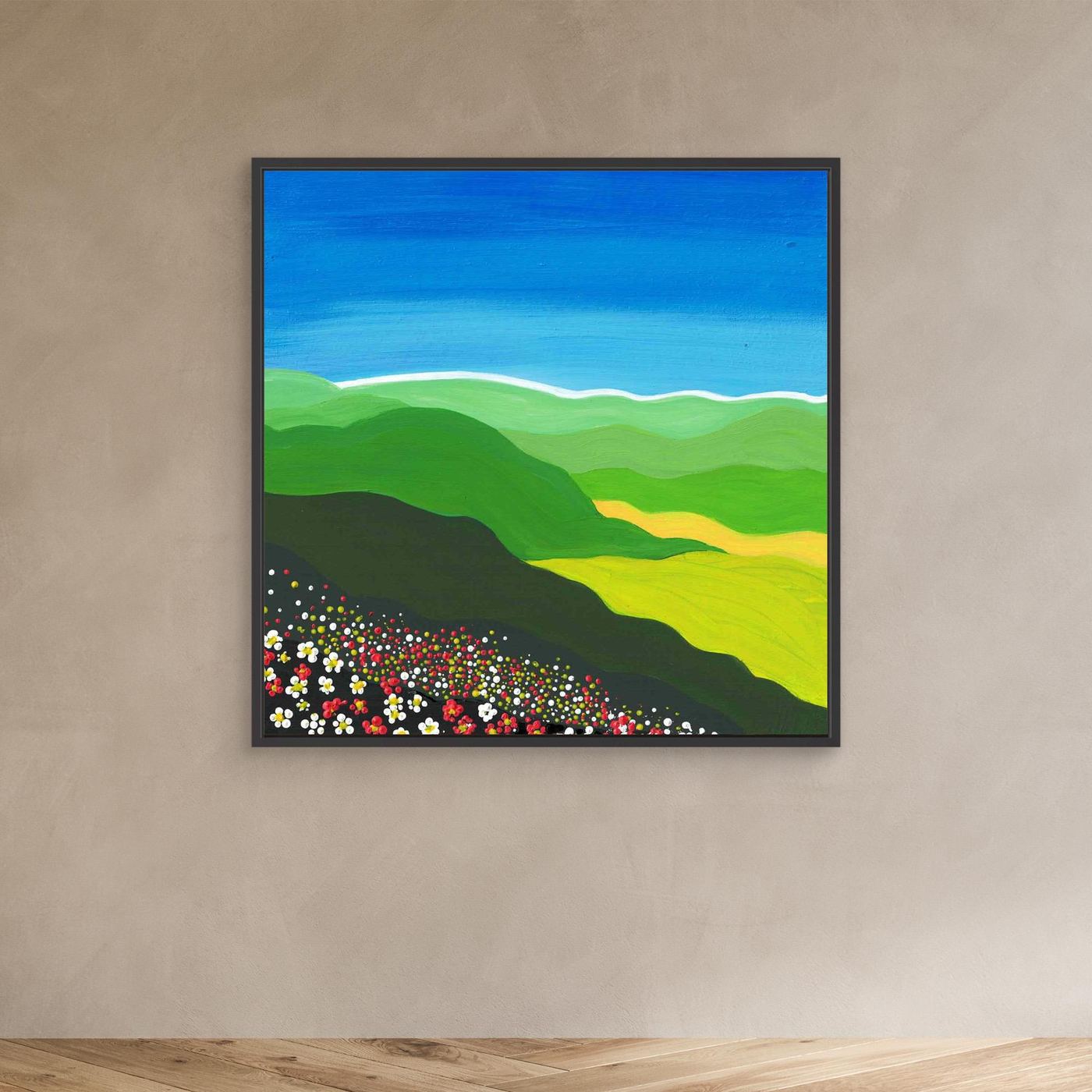 Square White Horizon