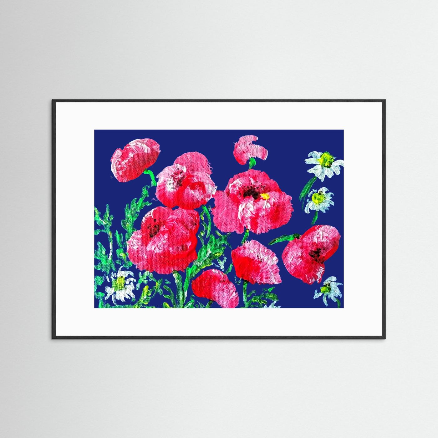 Poppies Blue