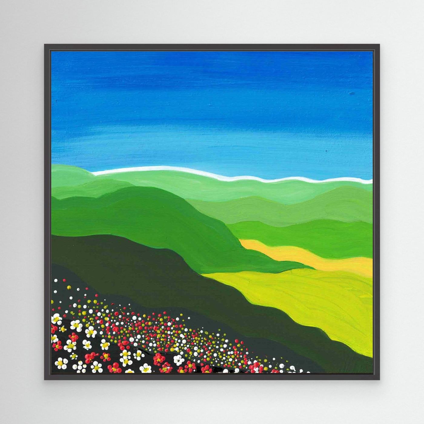 Square White Horizon