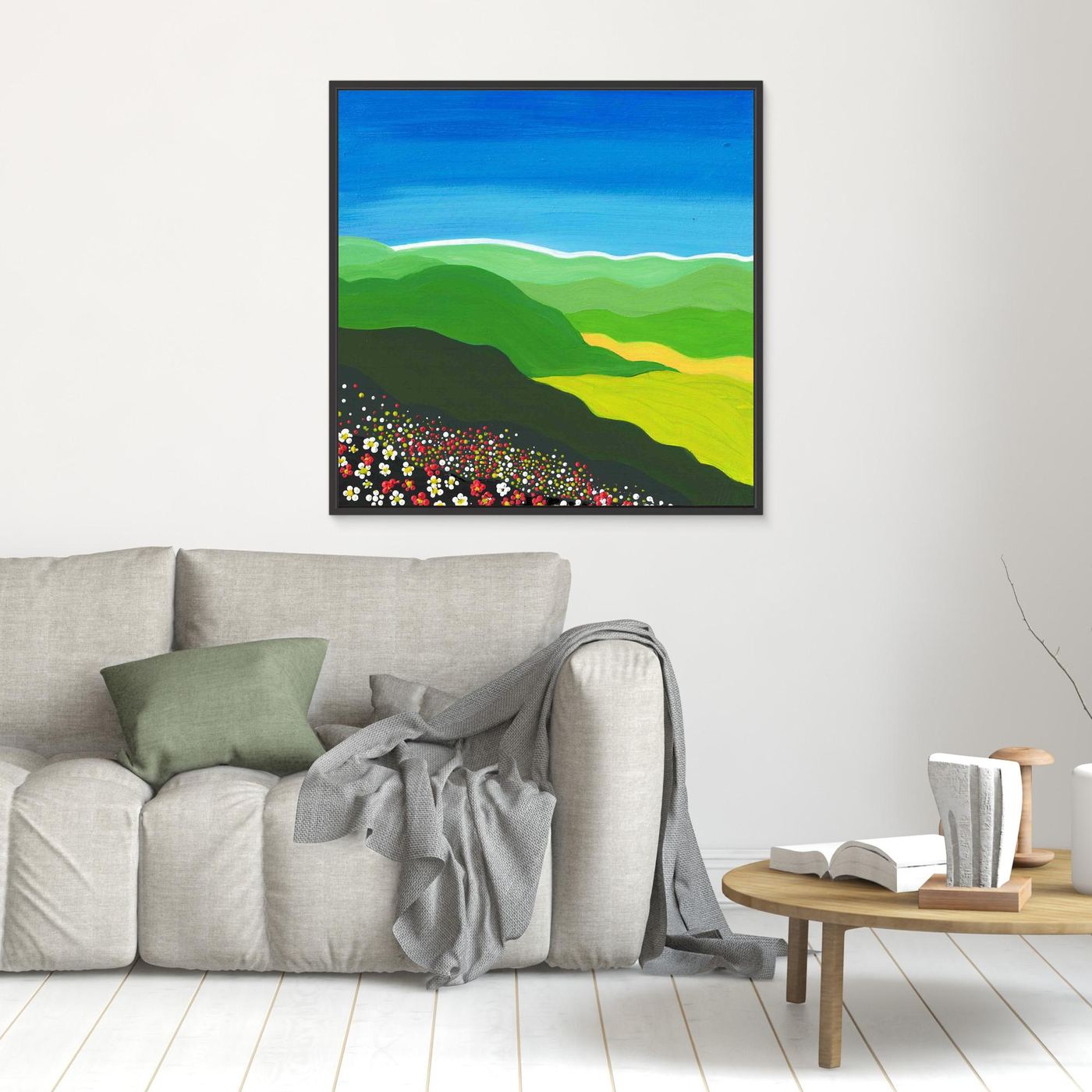 Square White Horizon